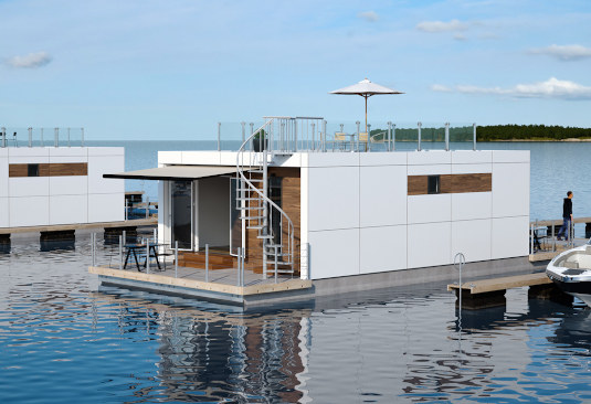 Live out your dreams with a floating house from Zunshine Living